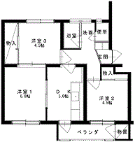 JK3若槻間取図